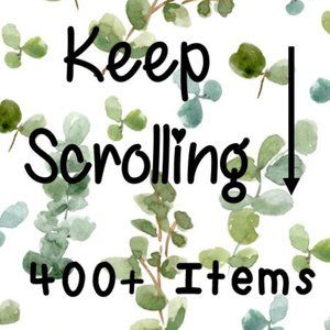 400+ Items BELOW
